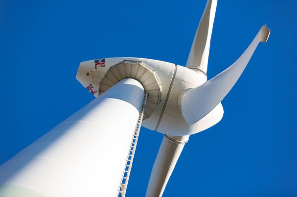 Bild einer Windkraftanlage, Copyright: Forschungszentrum Jülich / Sascha Kreklau